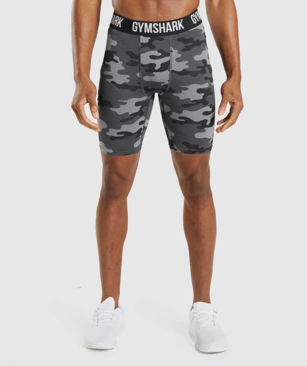 Panske Šortky Gymshark Element Baselayer Siva | CD0263874